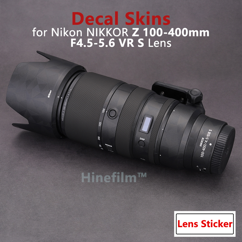 Vr Lens Protector - Nikkor Z 100400 Lens Decal Skin