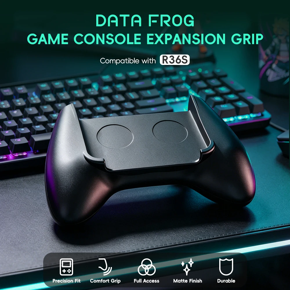 Gaming Console Retro - Data Frog R36S Game Grip Ergonomic