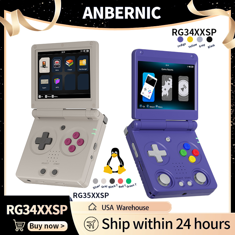 Anbernic RG34XXSP RG35XXSP Fli - Gaming Console For Sale 评论和价格