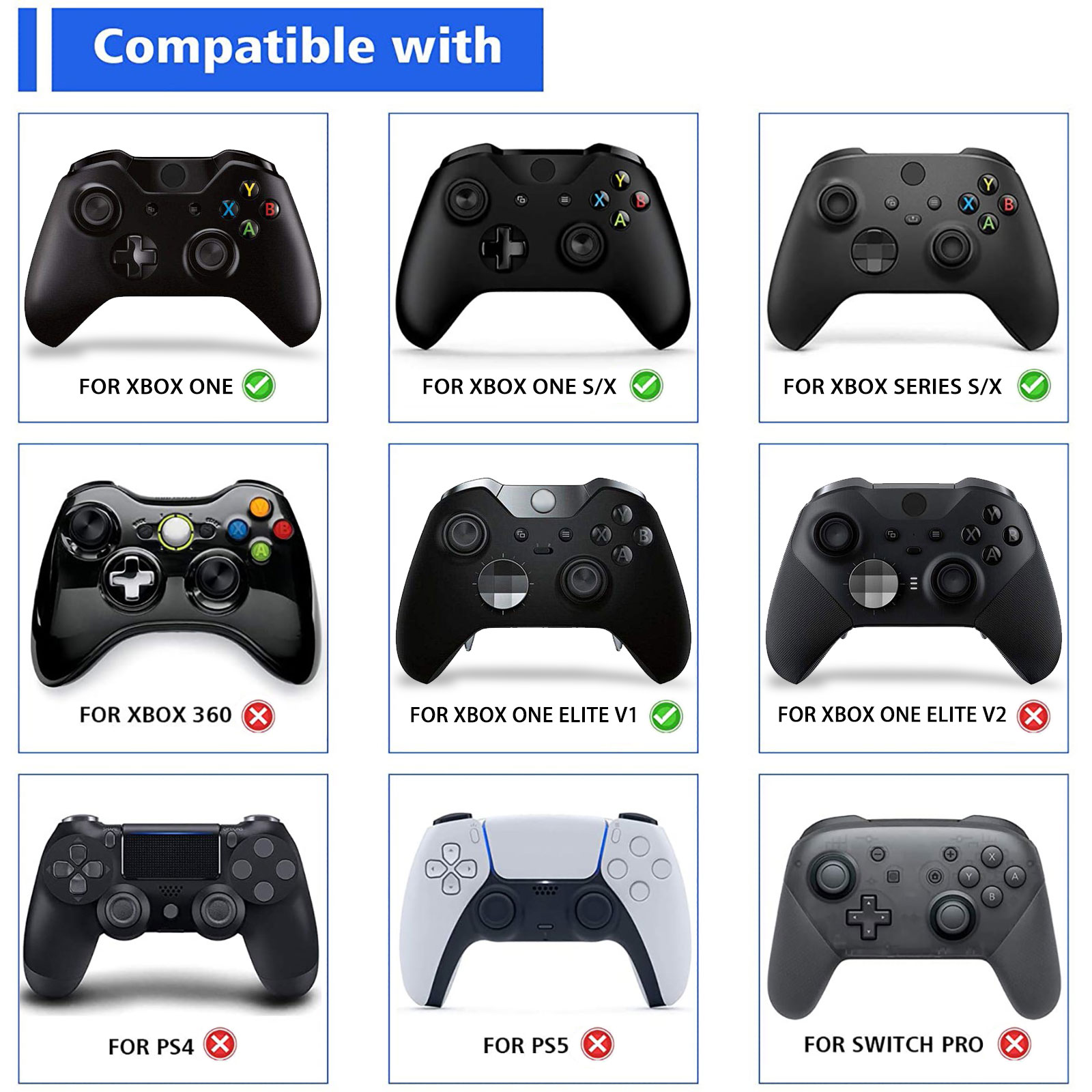 eXtremeRate Custom Metal Thumb - Xbox Elite Controller 评论和价格