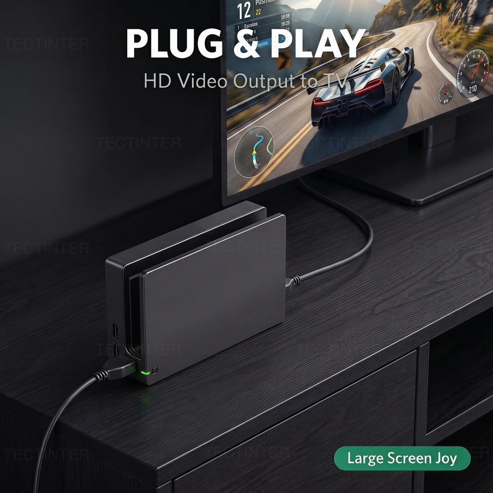 2 in 1 Charging TV Dock Statio - Gaming Console Nintendo Switch 评论和价格