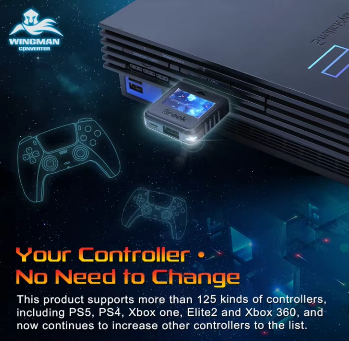 PS2 Wingman Brook Converter fo - Xbox Elite Controller 评论和价格