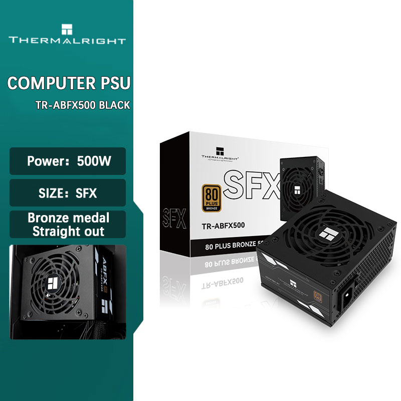 Thermalright TR-ABFX500 Black  - Console Gaming Pc Case 评论和价格