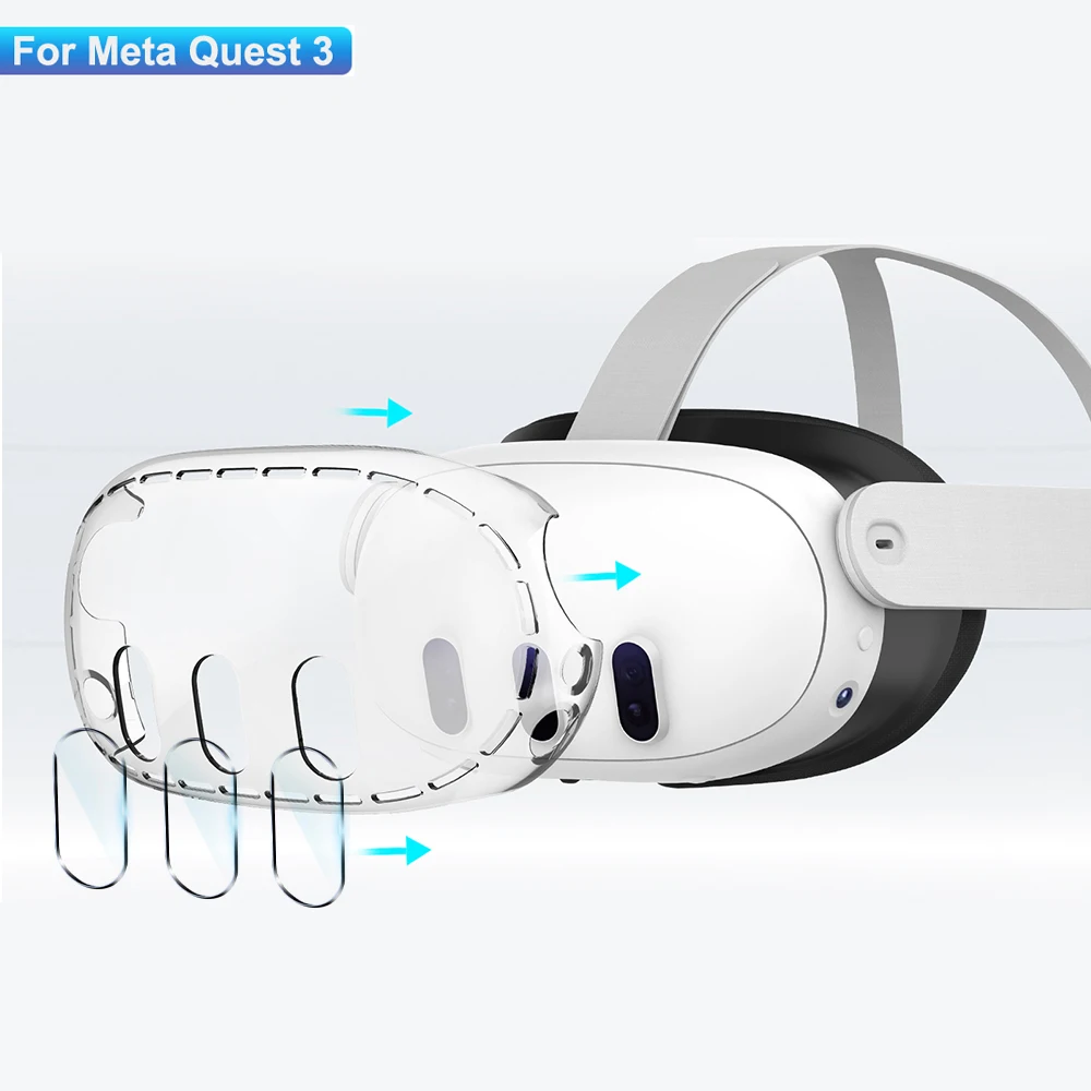 Transparent Shell Case For Met - Vr Lens Protector 评论和价格