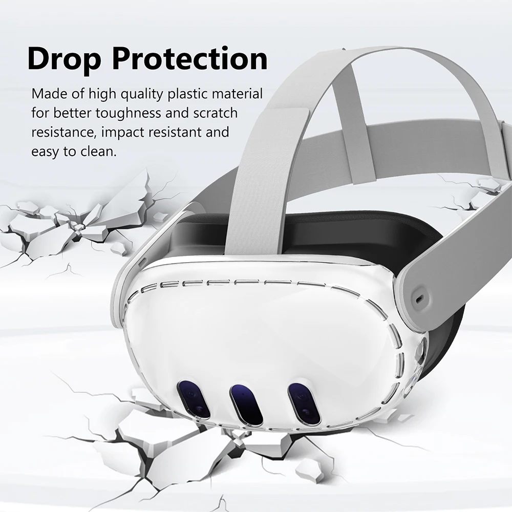 Transparent Shell Case For Met - Vr Lens Protector 评论和价格